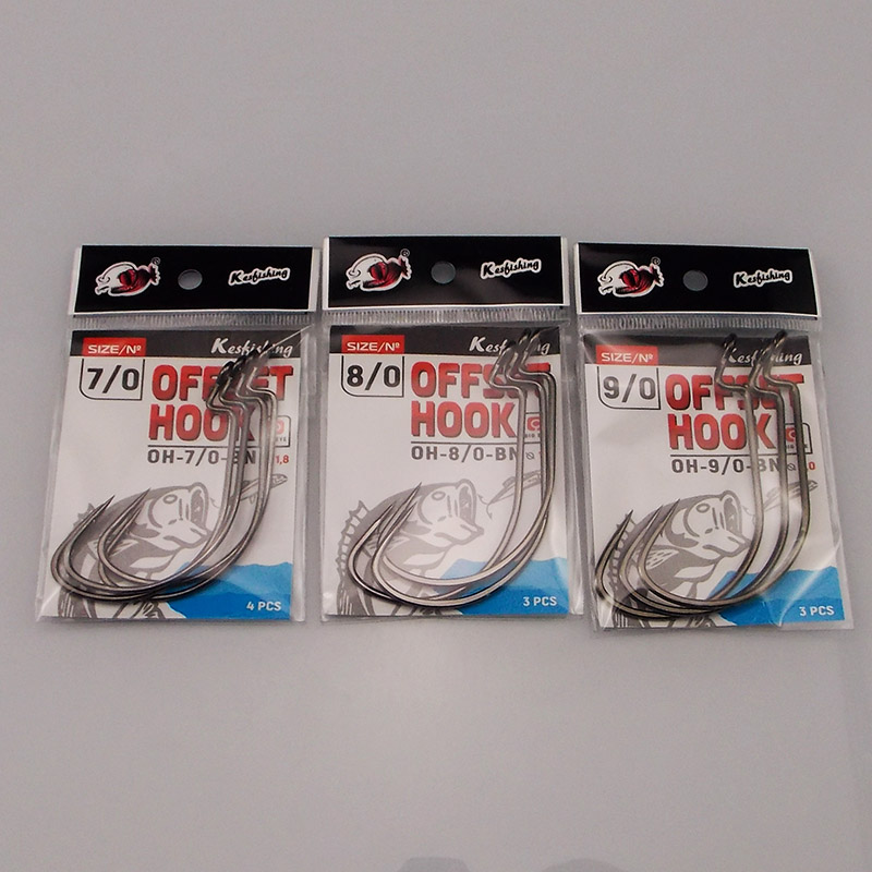 ESFISHING Offset Hook Carbon S - Fishing Hook Size 评论和价格
