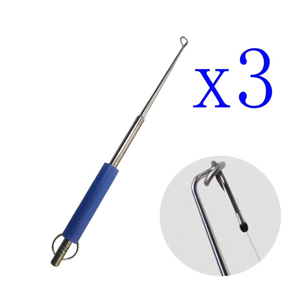 3-Pack Stainless Steel Fish Ho - Fishing Hook Remover 评论和价格