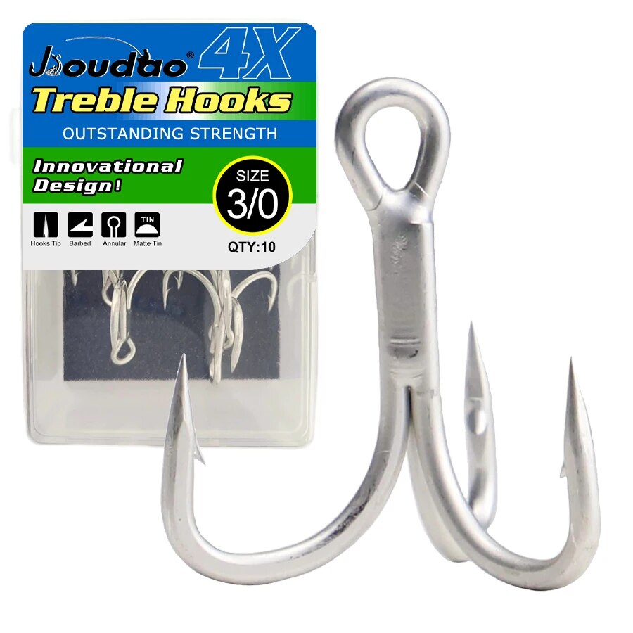 Fishing Treble Hooks High Carb - Fishing Hook Barbless 评论和价格