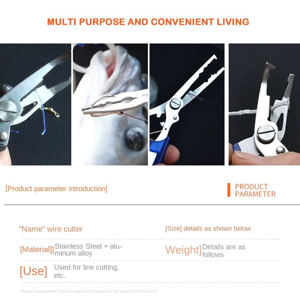 Aluminum Alloy Fishing Pliers  - Fishing Hook Remover 评论和价格
