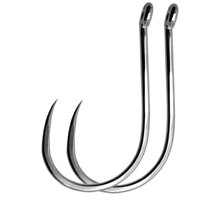 100 Pcs #1-#10 Freshwater Fish - Fishing Hook Circle 评论和价格