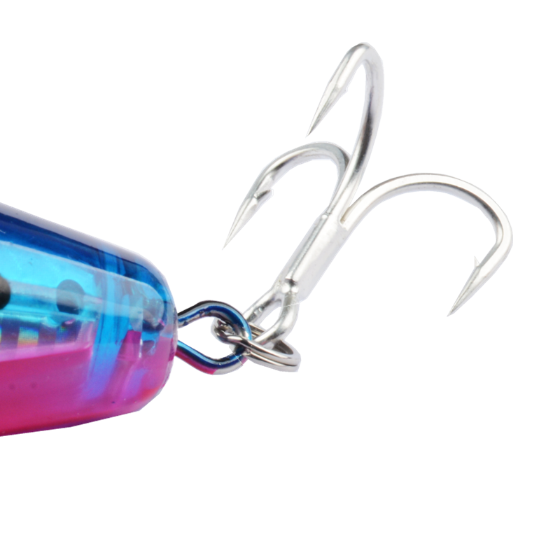 1pc 43g Big Popper Floating Wo - Fishing Hook Size 评论和价格