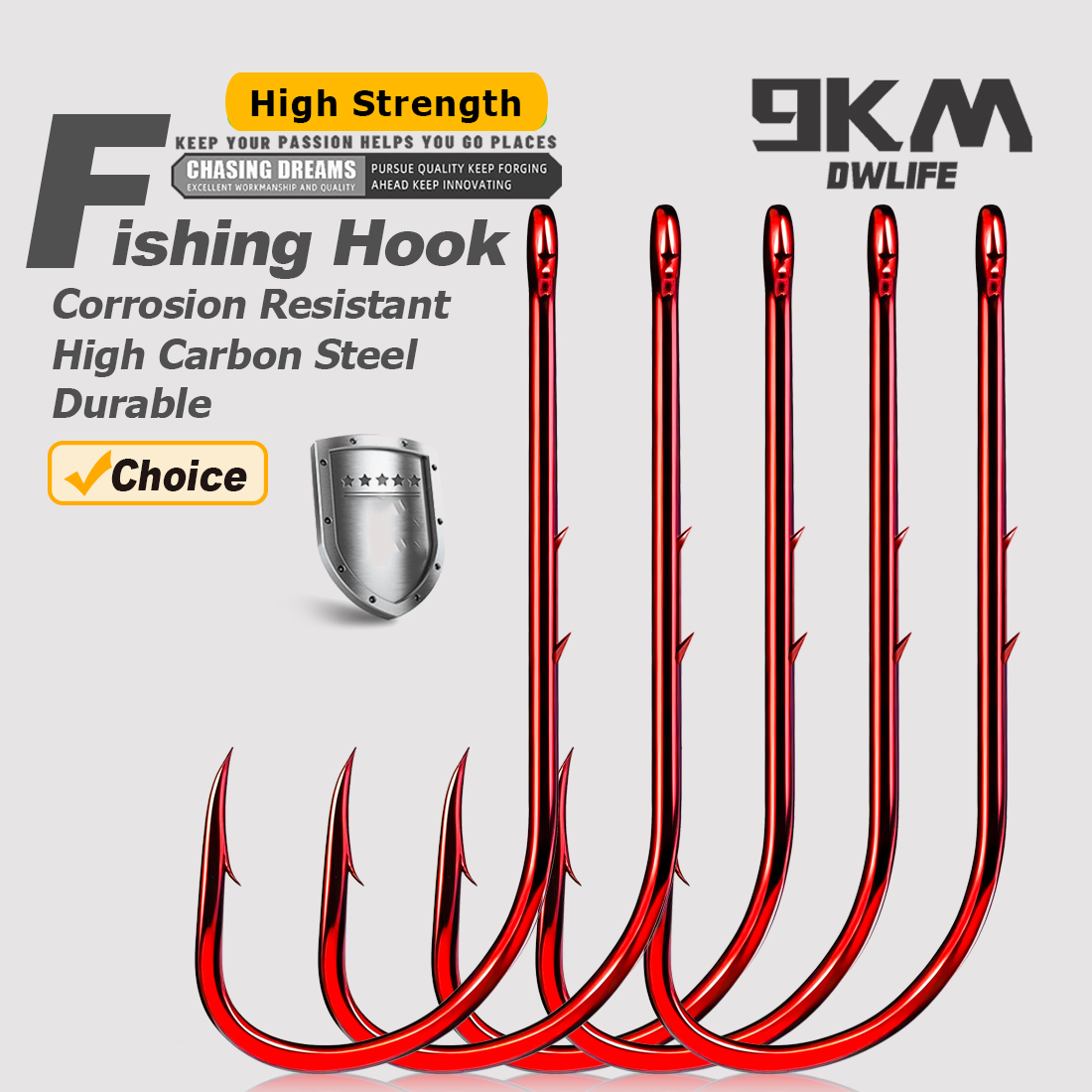9KM Baitholder Fishing Hooks L - Fishing Hook Circle 评论和价格