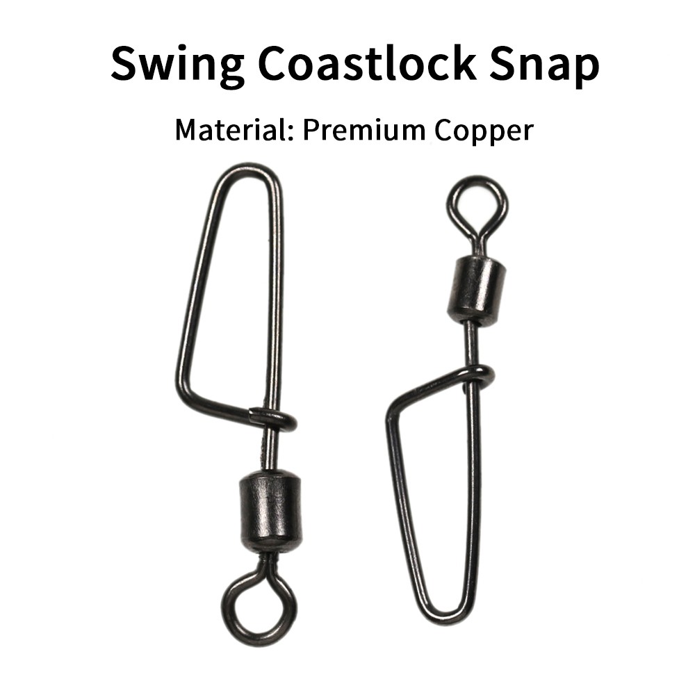 20PCS #12 -1/0 Rolling Swivel  - Fishing Hook Stainless Steel 评论和价格