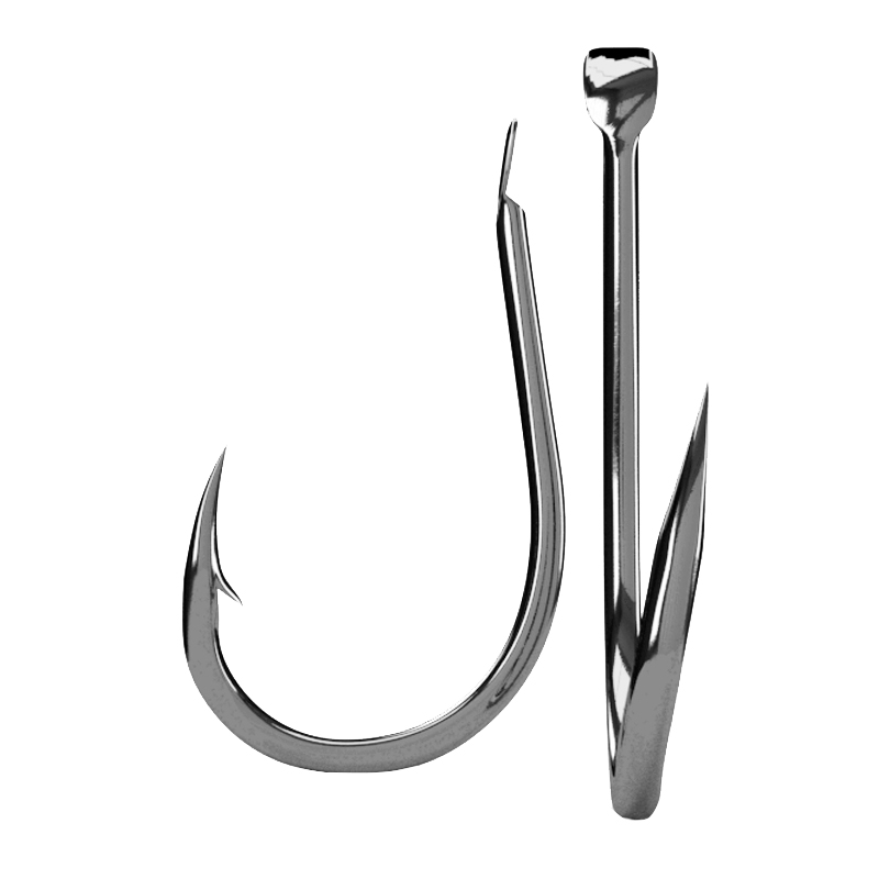 100pcs/Lot 7 Size Barbed Fishi - Fishing Hook Circle 评论和价格