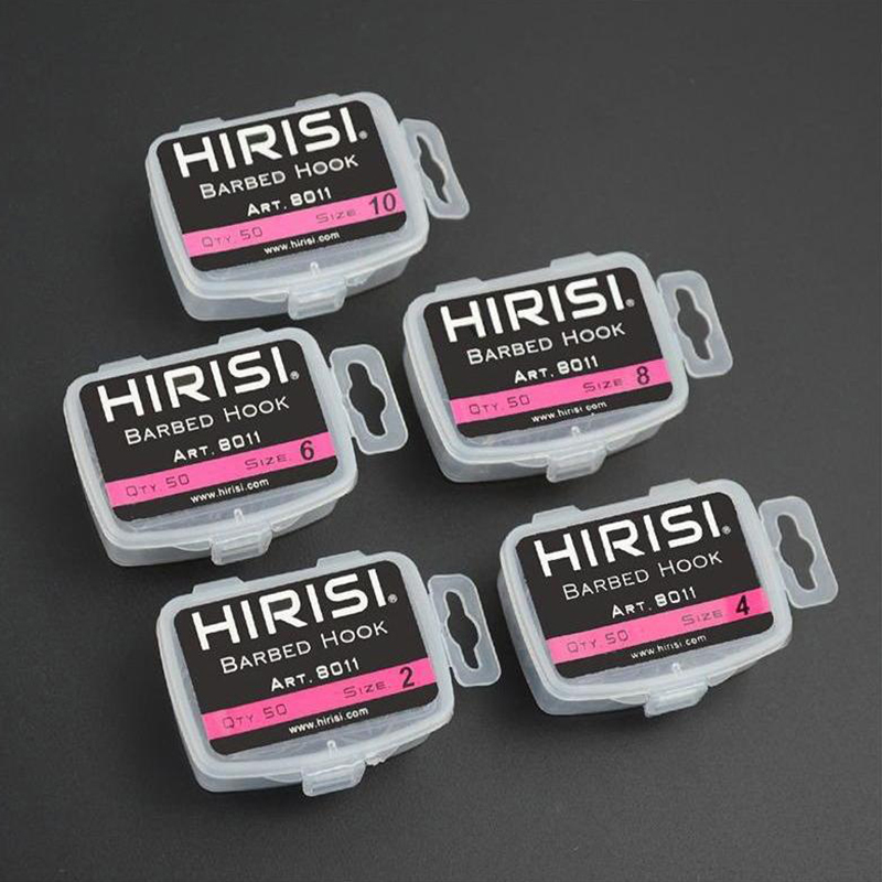 {YY30} Hirisi 50 Pcs Boxed Hoo - Fishing Hook Box 评论和价格