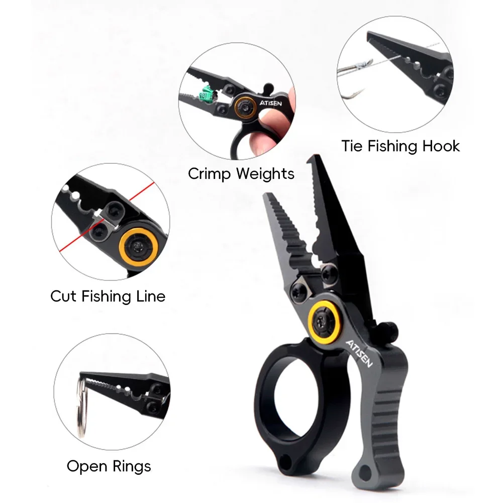 Fishing Pliers Mini Size Outdo - Fishing Hook Remover 评论和价格