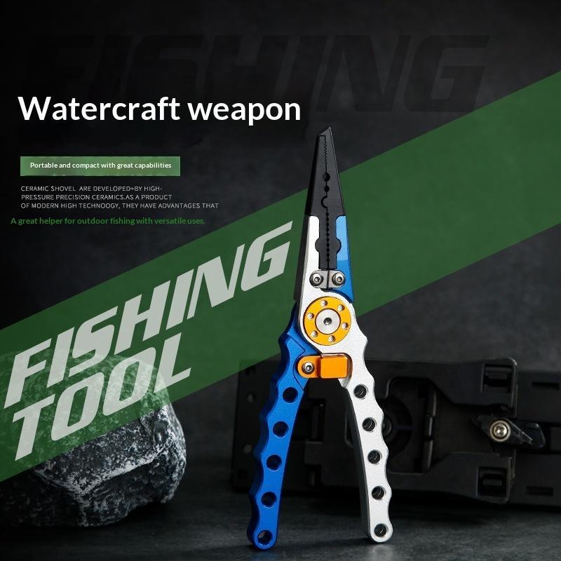 Aluminum Alloy Fishing Pliers  - Fishing Hook Remover 评论和价格