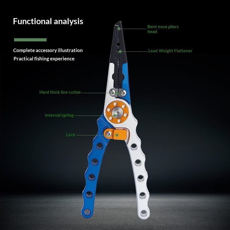 Aluminum Alloy Fishing Pliers  - Fishing Hook Remover 评论和价格