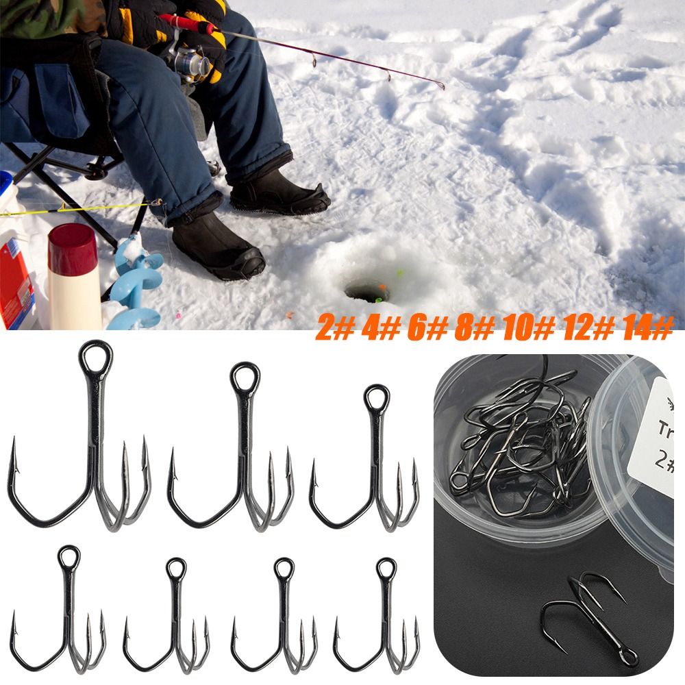 10Pcs Anti-rust Ahite Nickel S - Fishing Hook Offset 评论和价格